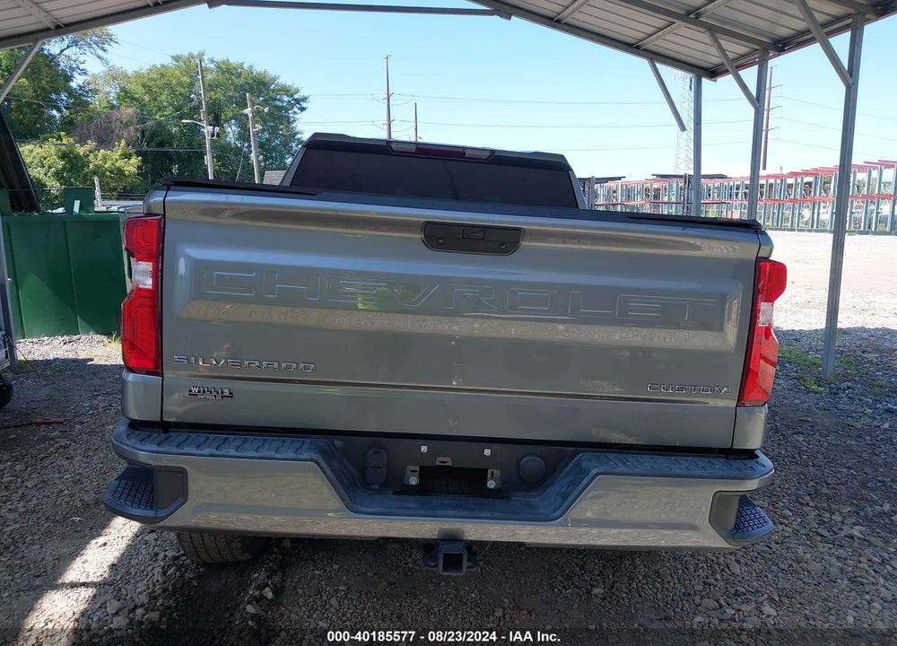 2021 CHEVROLET SILVERADO 1500 4WD SHORT BED CUSTOM VIN: 3GCPYBEKXMG228442