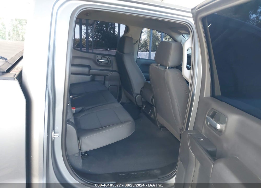 2021 CHEVROLET SILVERADO 1500 4WD SHORT BED CUSTOM VIN: 3GCPYBEKXMG228442