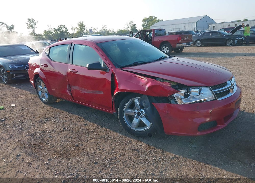 2014 DODGE AVENGER SE VIN: 1C3CDZAB9EN151181