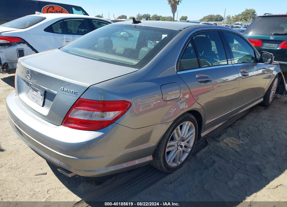 2009 MERCEDES-BENZ C 300 LUXURY 4MATIC/SPORT 4MATIC VIN: WDDGF81X99F335846