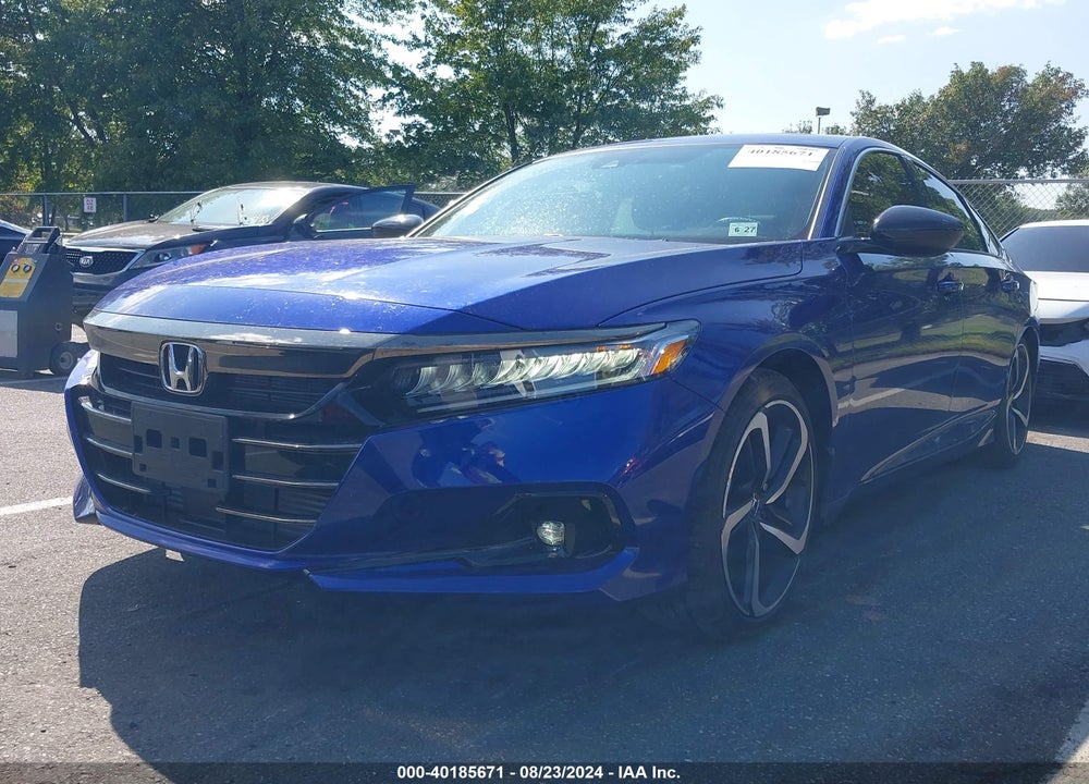 2022 HONDA ACCORD SPORT 2.0T VIN: 1HGCV2F34NA012067