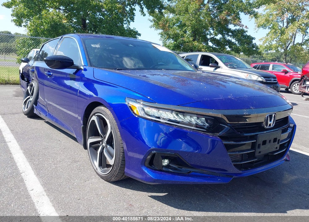 2022 HONDA ACCORD SPORT 2.0T VIN: 1HGCV2F34NA012067