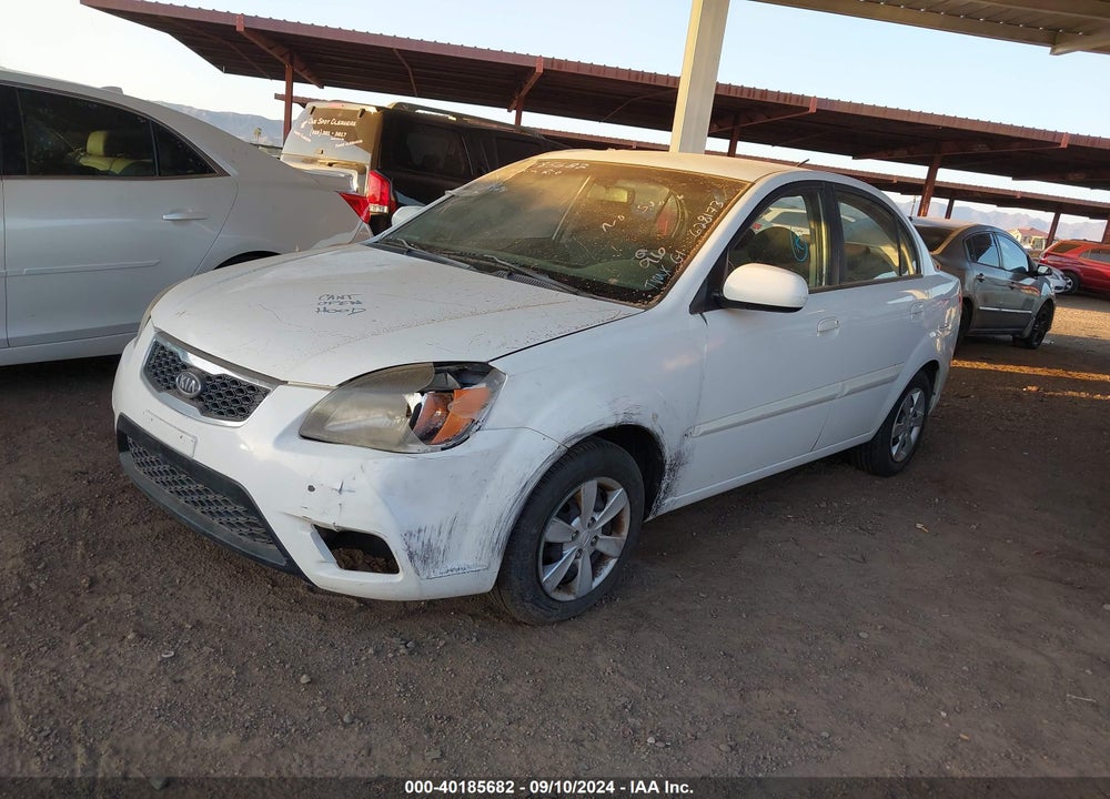 2010 KIA RIO LX VIN: KNADH4A35A6628173