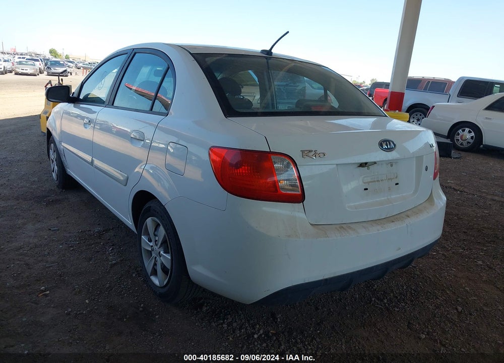 2010 KIA RIO LX VIN: KNADH4A35A6628173