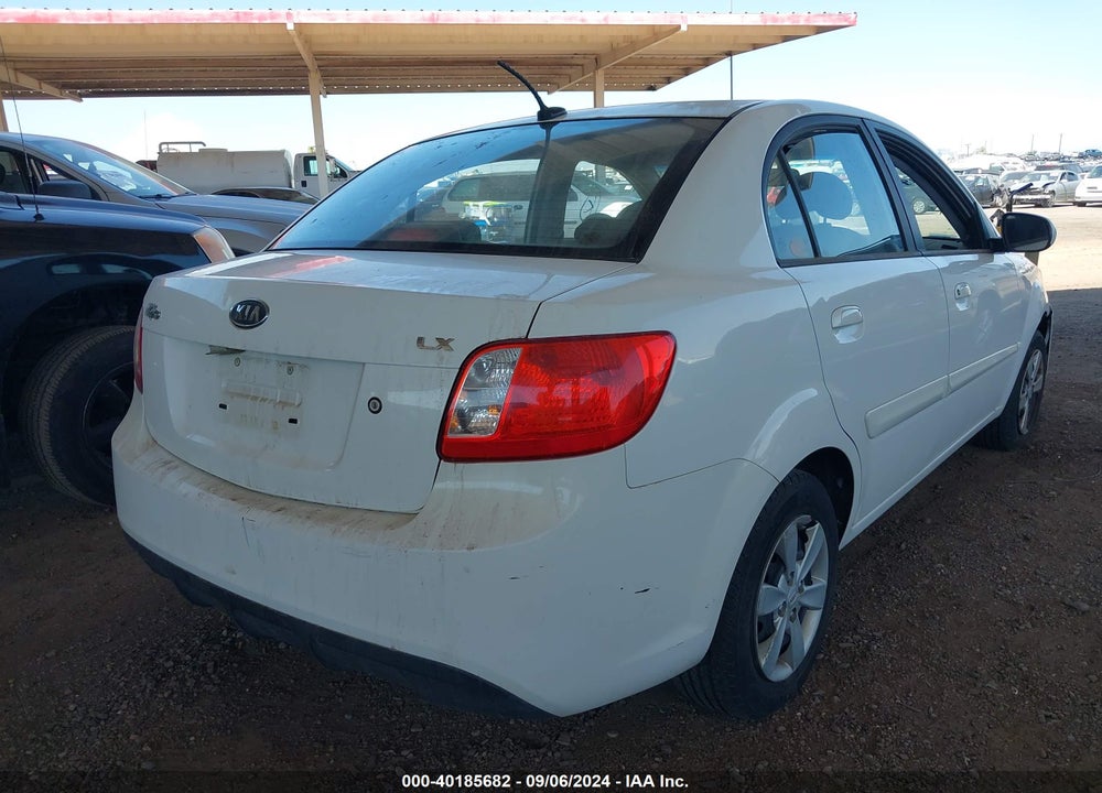 2010 KIA RIO LX VIN: KNADH4A35A6628173
