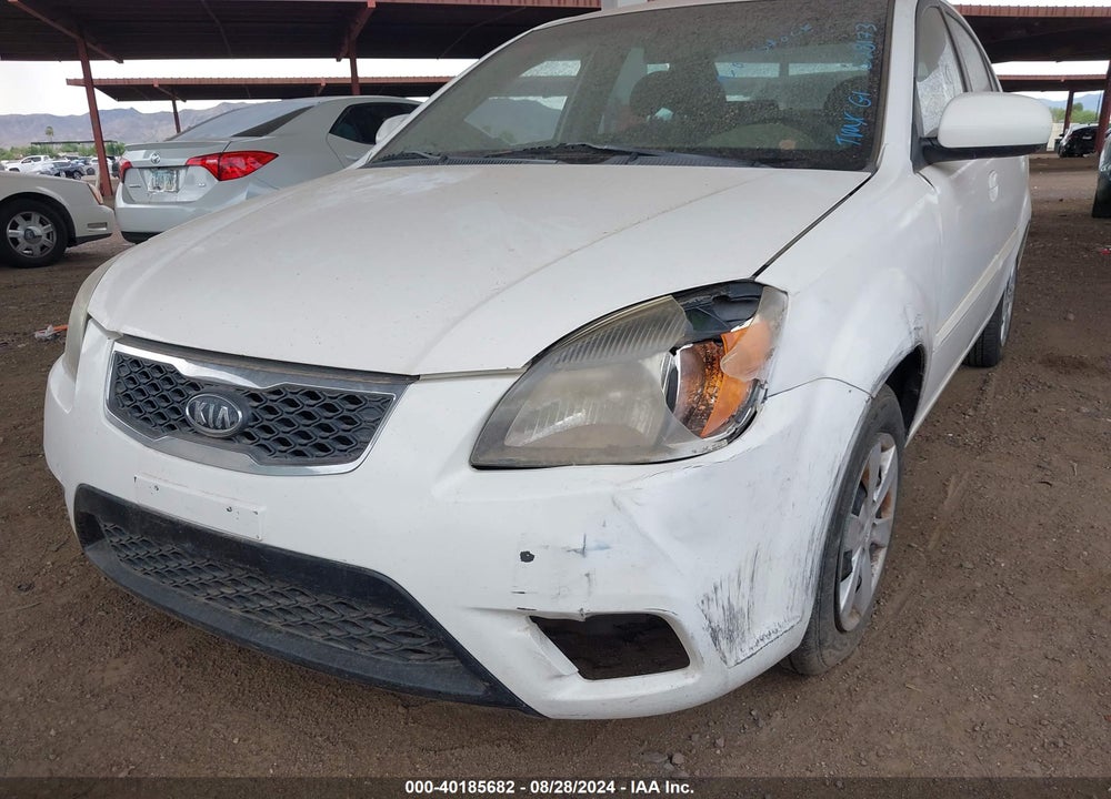 2010 KIA RIO LX VIN: KNADH4A35A6628173