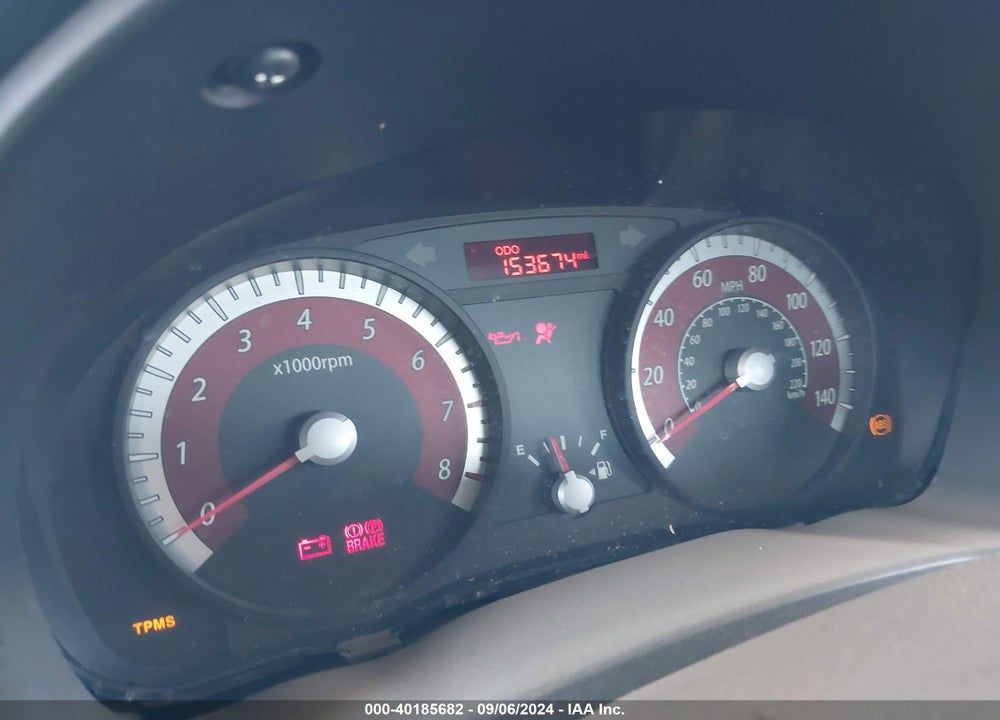 2010 KIA RIO LX VIN: KNADH4A35A6628173