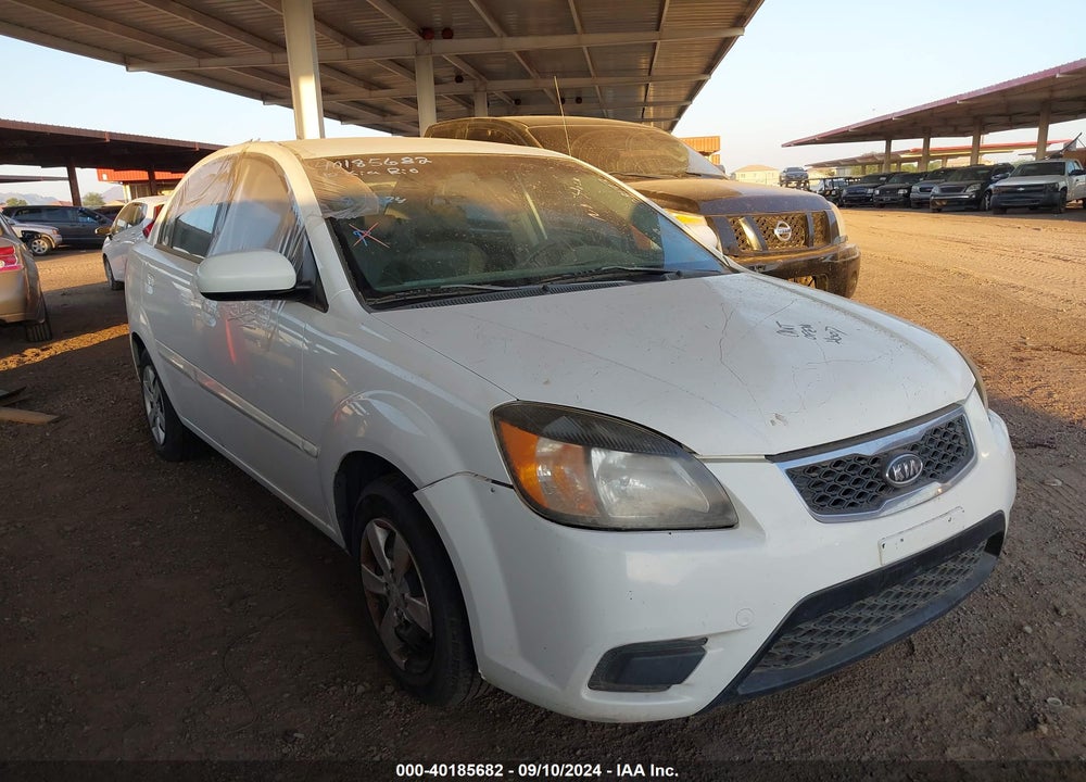2010 KIA RIO LX VIN: KNADH4A35A6628173