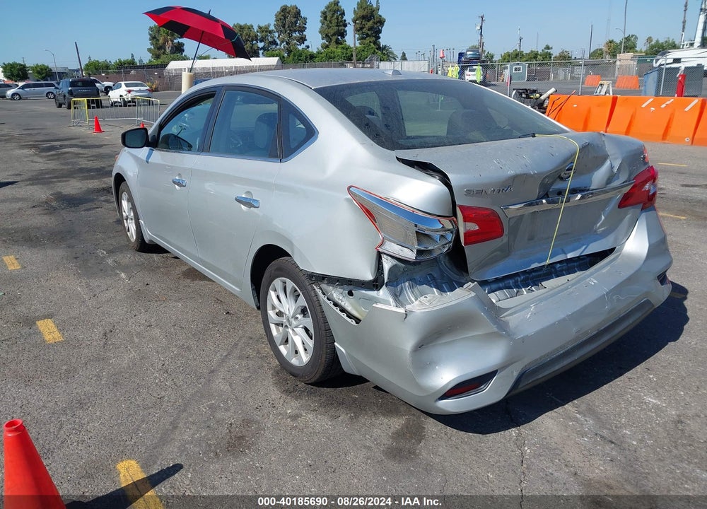2019 NISSAN SENTRA SV VIN: 3N1AB7AP3KL603777