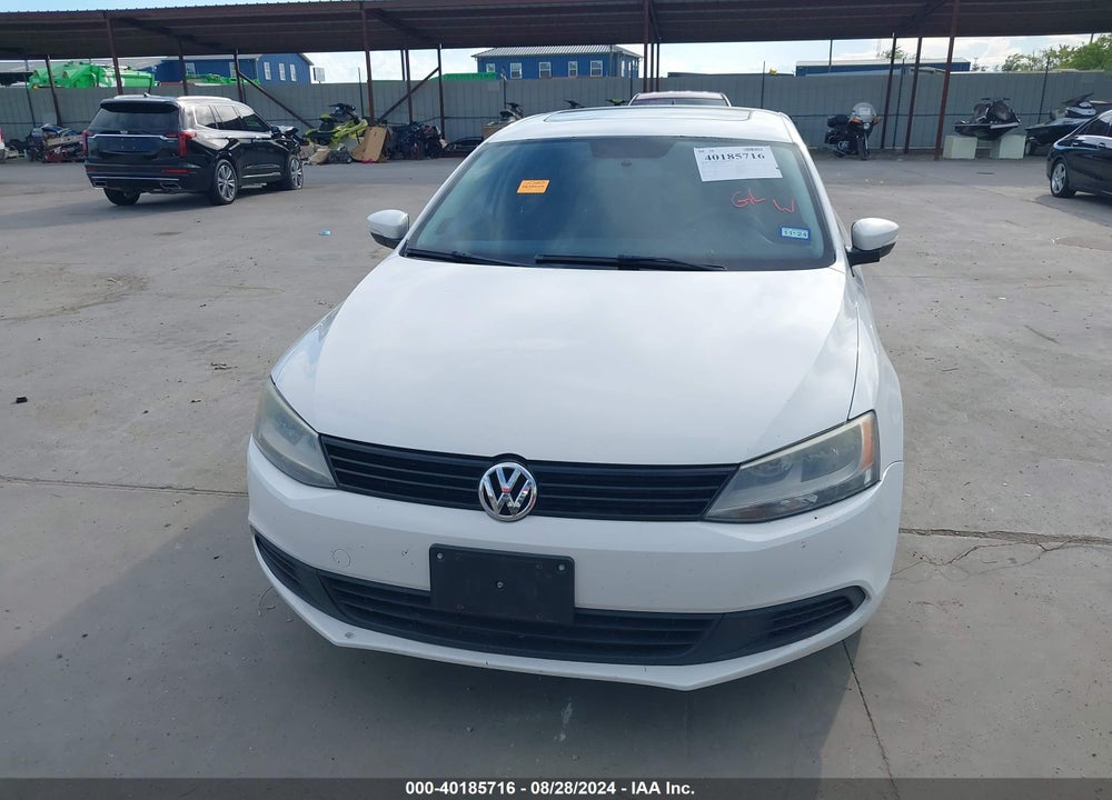 2012 VOLKSWAGEN JETTA 2.0L TDI VIN: 3VW3L7AJ3CM374301