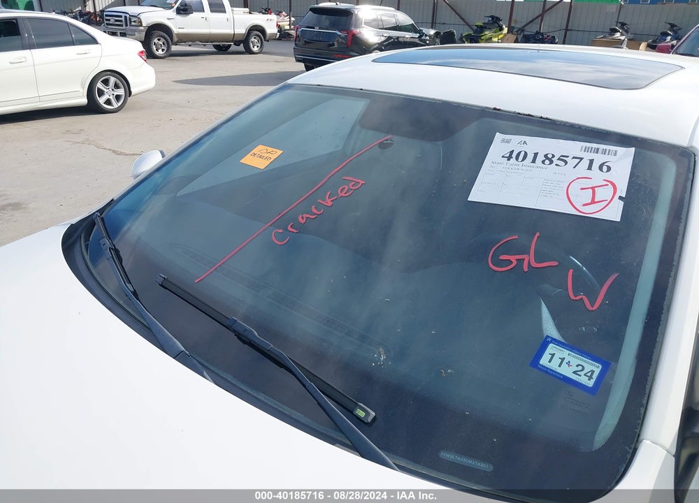 2012 VOLKSWAGEN JETTA 2.0L TDI VIN: 3VW3L7AJ3CM374301