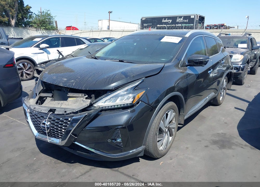 2019 NISSAN MURANO SL VIN: 5N1AZ2MJ9KN124150