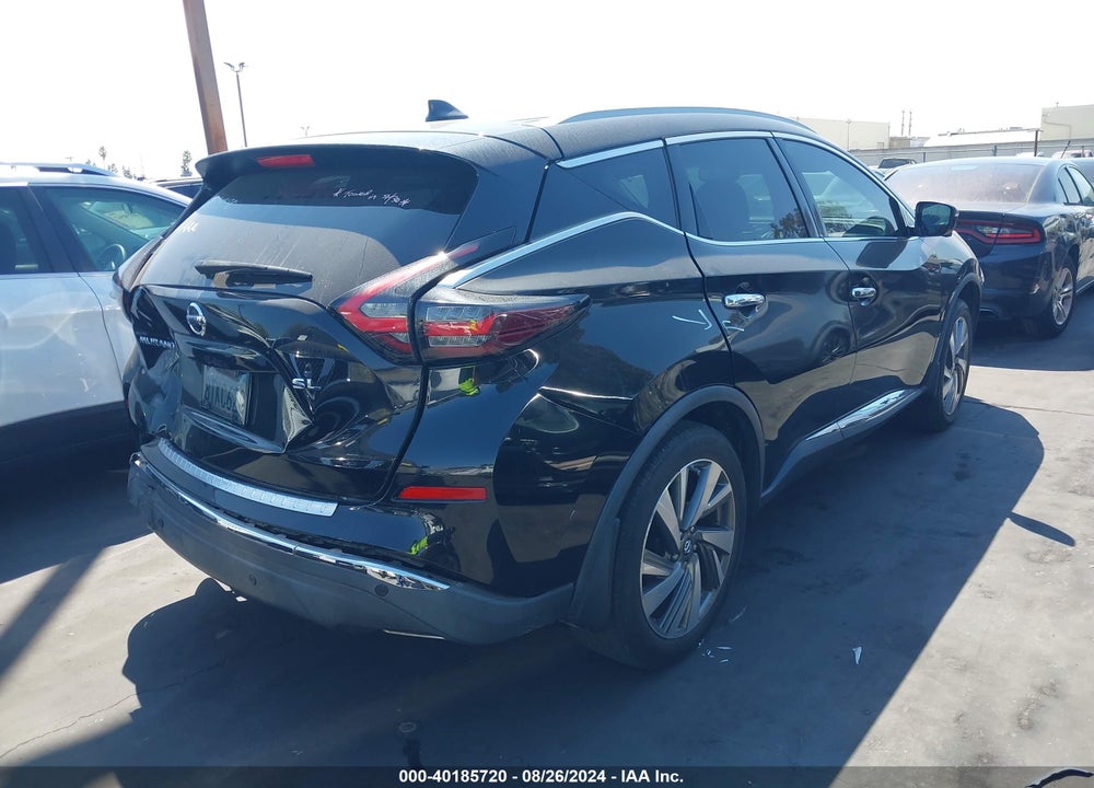 2019 NISSAN MURANO SL VIN: 5N1AZ2MJ9KN124150
