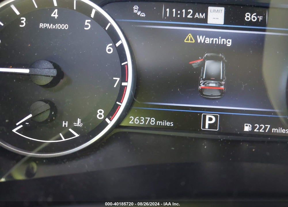 2019 NISSAN MURANO SL VIN: 5N1AZ2MJ9KN124150
