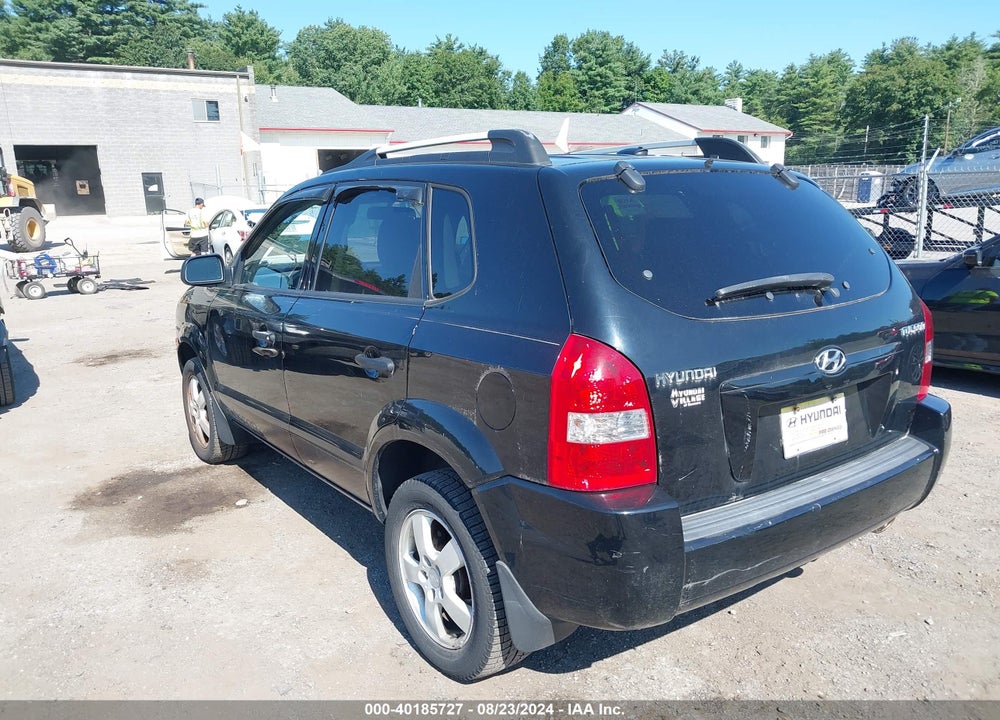2008 HYUNDAI TUCSON GLS VIN: KM8JM12B88U897453