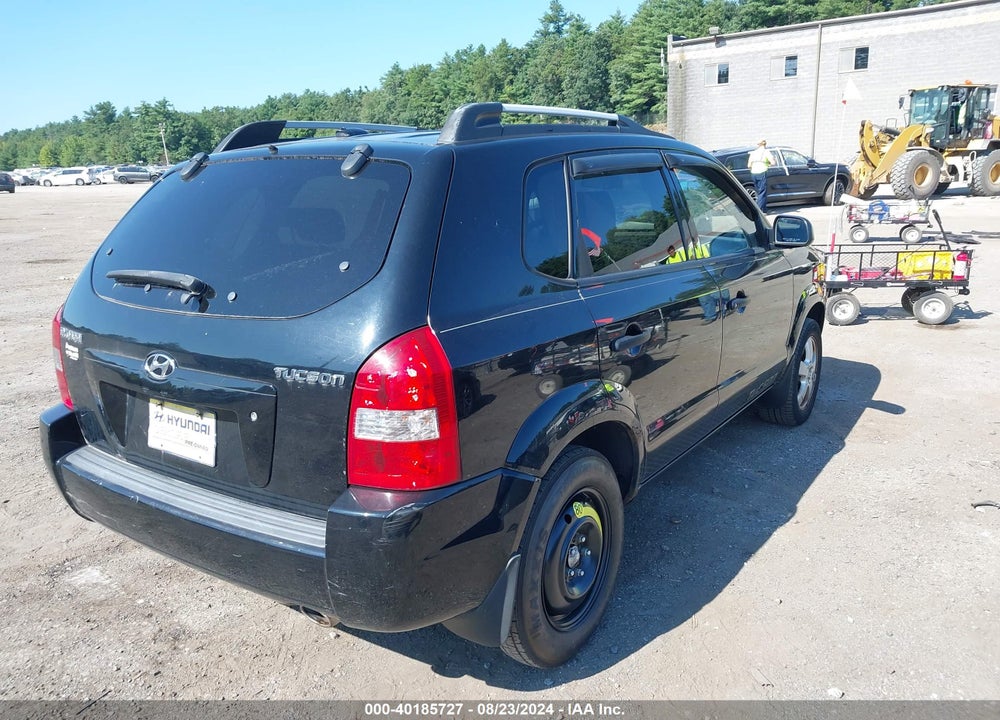 2008 HYUNDAI TUCSON GLS VIN: KM8JM12B88U897453