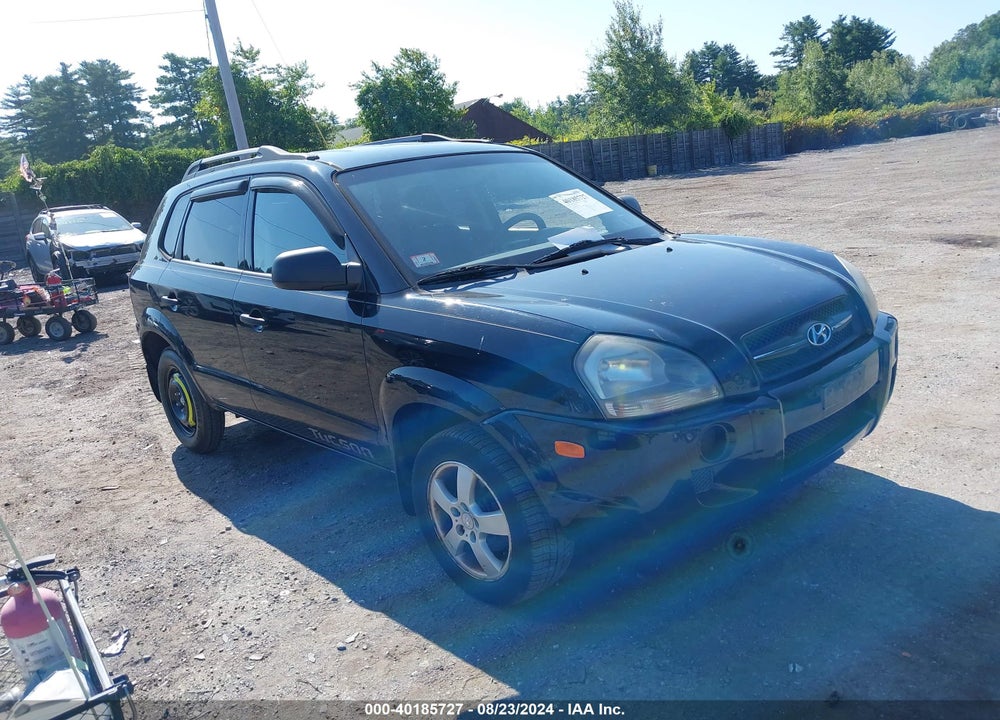 2008 HYUNDAI TUCSON GLS VIN: KM8JM12B88U897453