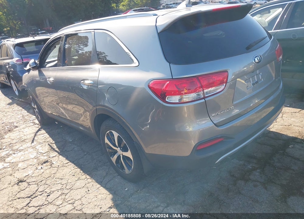 2016 KIA SORENTO 3.3L EX VIN: 5XYPH4A55GG172120