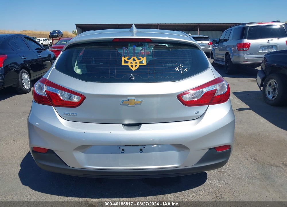 2017 CHEVROLET CRUZE LT AUTO VIN: 3G1BE6SM9HS590273