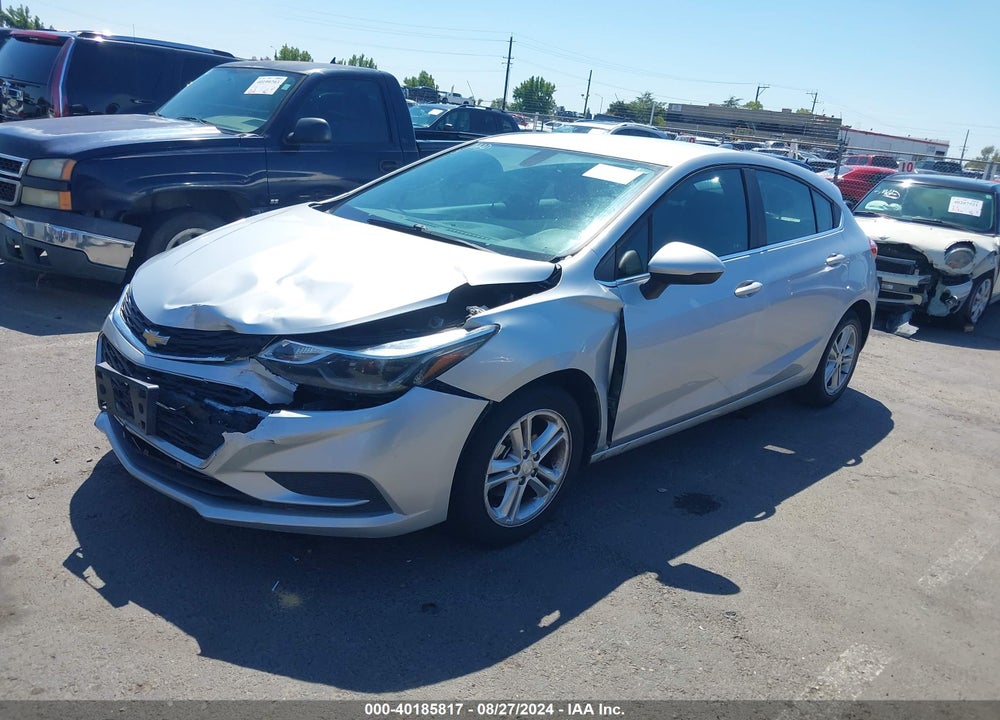 2017 CHEVROLET CRUZE LT AUTO VIN: 3G1BE6SM9HS590273