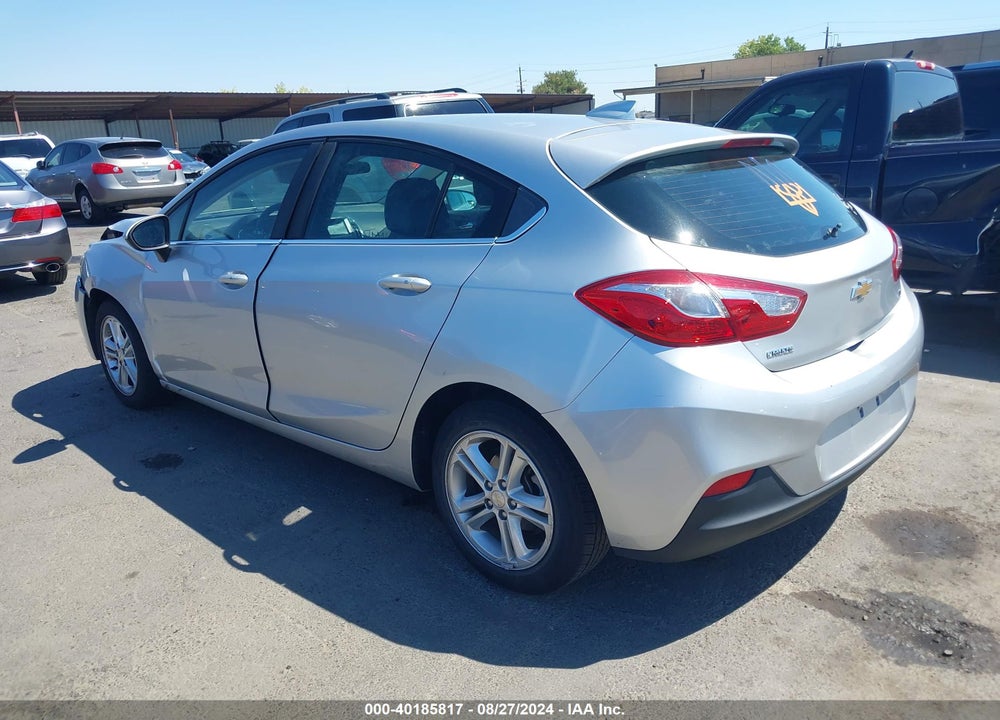 2017 CHEVROLET CRUZE LT AUTO VIN: 3G1BE6SM9HS590273