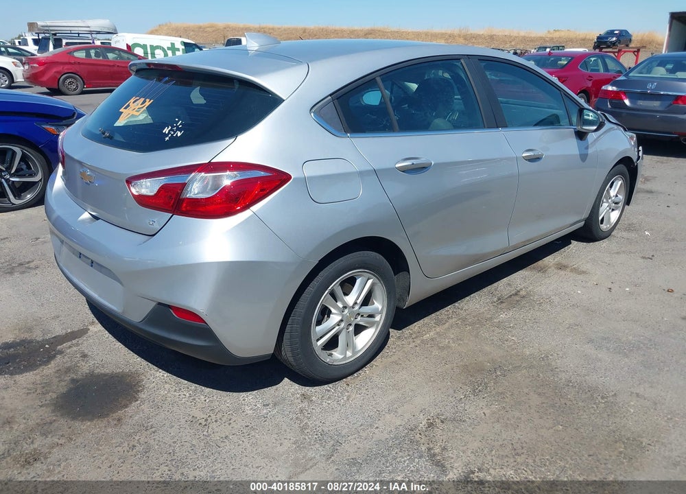 2017 CHEVROLET CRUZE LT AUTO VIN: 3G1BE6SM9HS590273