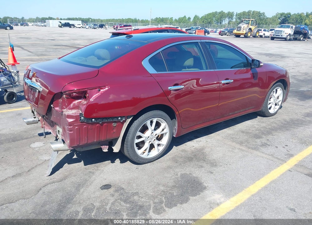2012 NISSAN MAXIMA 3.5 SV VIN: 1N4AA5AP6CC831506