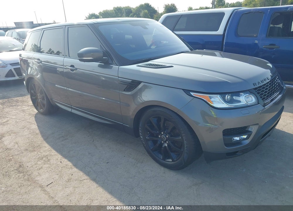 2016 LAND ROVER RANGE ROVER SPORT 3.0L V6 SUPERCHARGED HSE VIN: SALWR2PF1GA120702