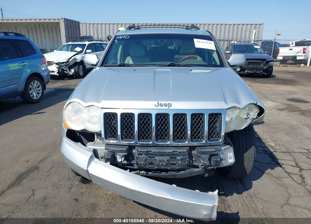 2008 JEEP GRAND CHEROKEE OVERLAND VIN: 1J8HR68218C174440