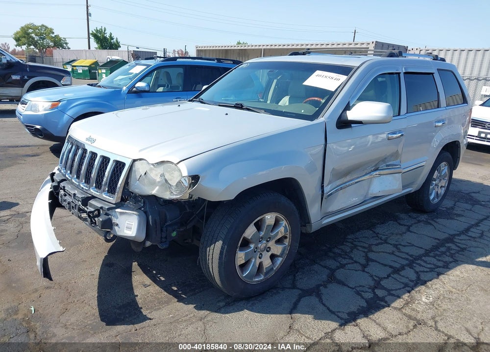 2008 JEEP GRAND CHEROKEE OVERLAND VIN: 1J8HR68218C174440