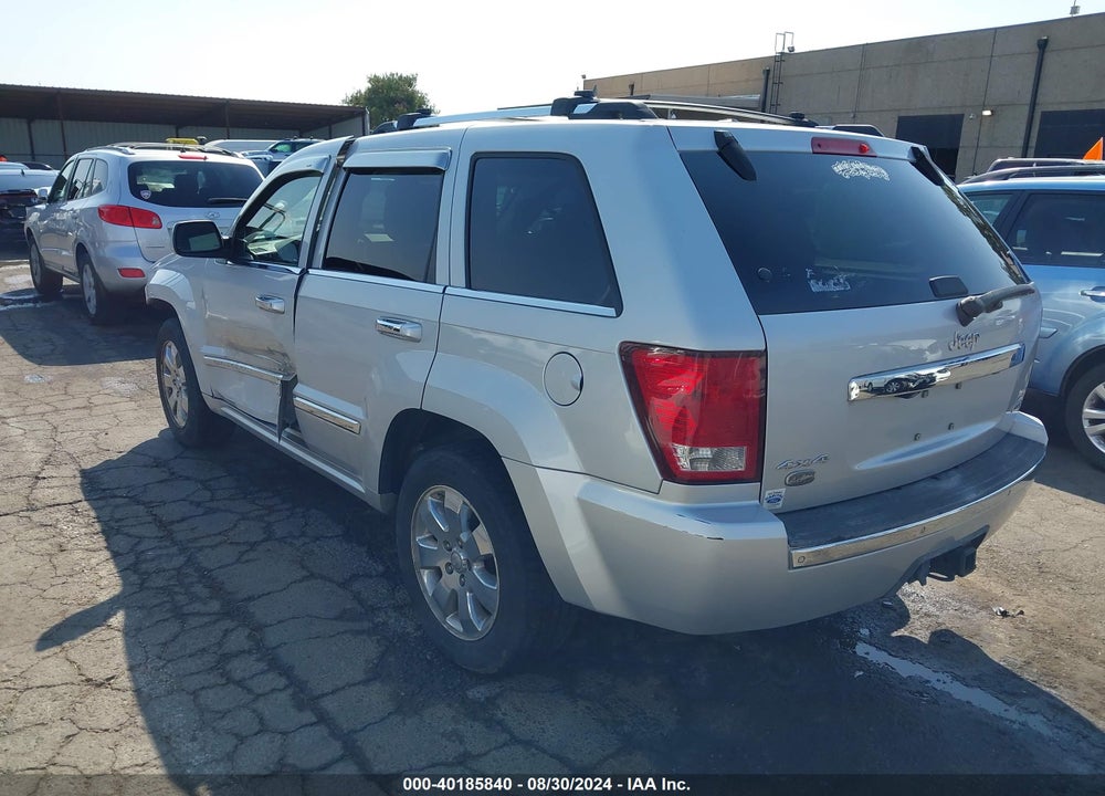 2008 JEEP GRAND CHEROKEE OVERLAND VIN: 1J8HR68218C174440
