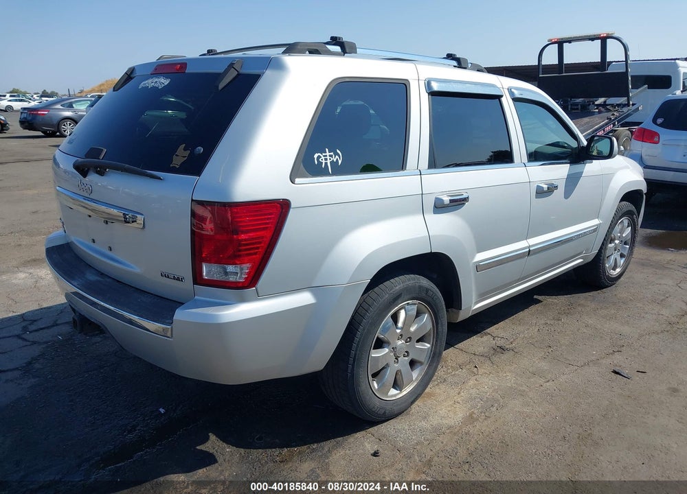 2008 JEEP GRAND CHEROKEE OVERLAND VIN: 1J8HR68218C174440