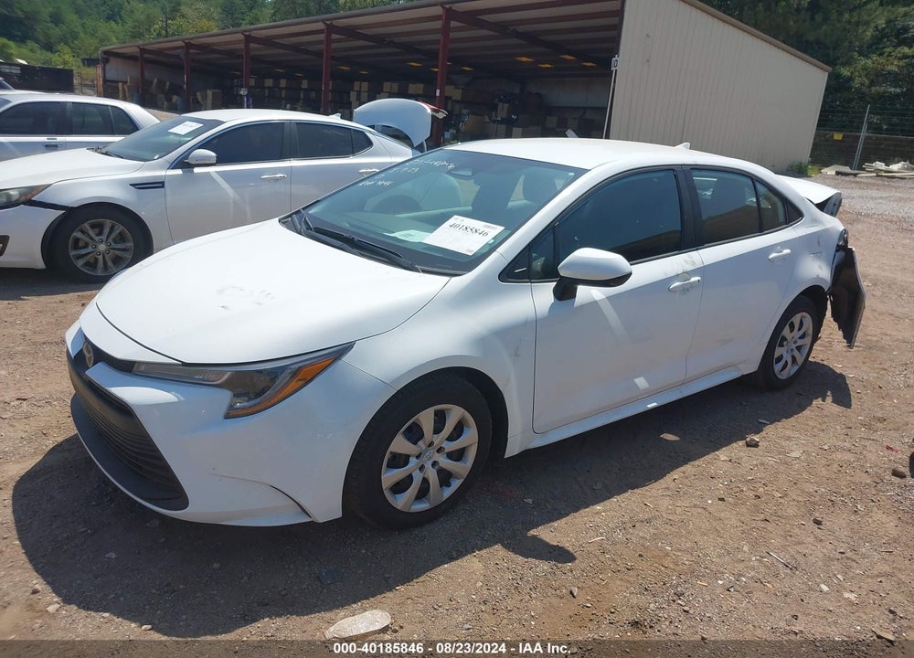 2024 TOYOTA COROLLA LE VIN: 5YFB4MDE2RP109458