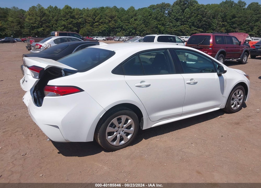 2024 TOYOTA COROLLA LE VIN: 5YFB4MDE2RP109458