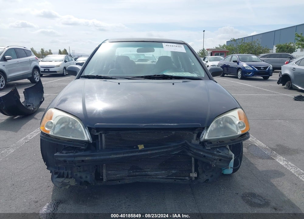 2001 HONDA CIVIC VIN: 2HGES16291H596741