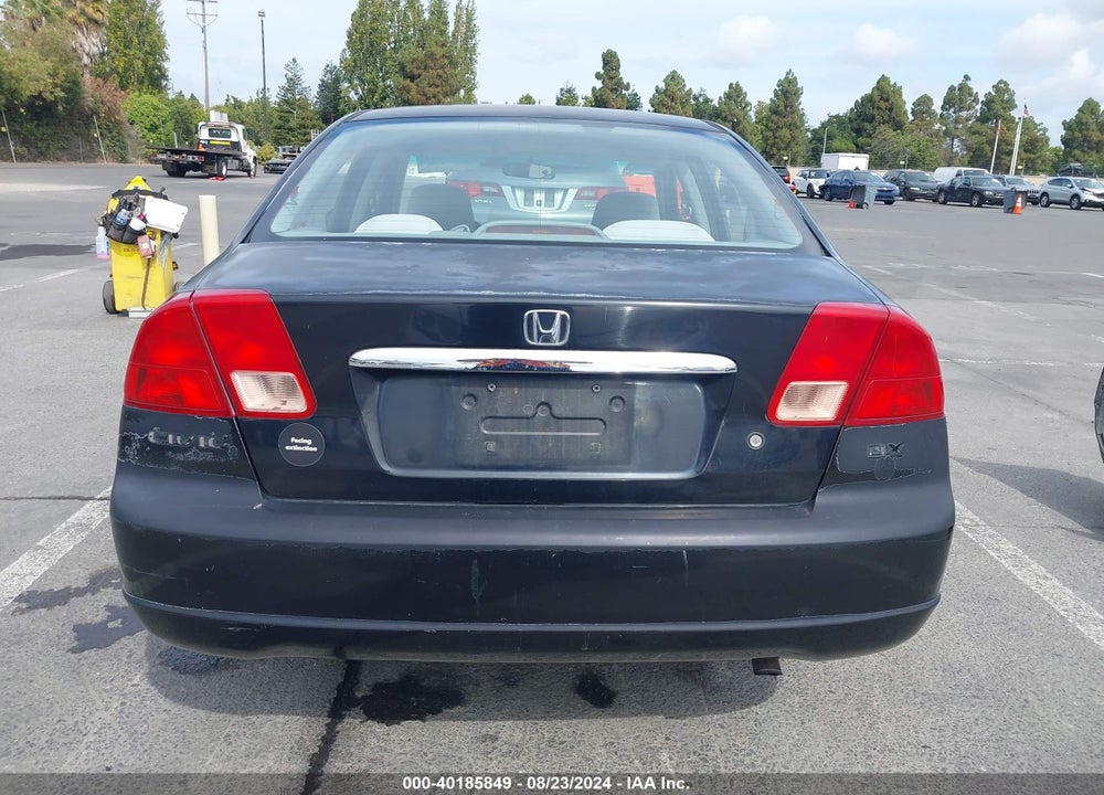 2001 HONDA CIVIC VIN: 2HGES16291H596741