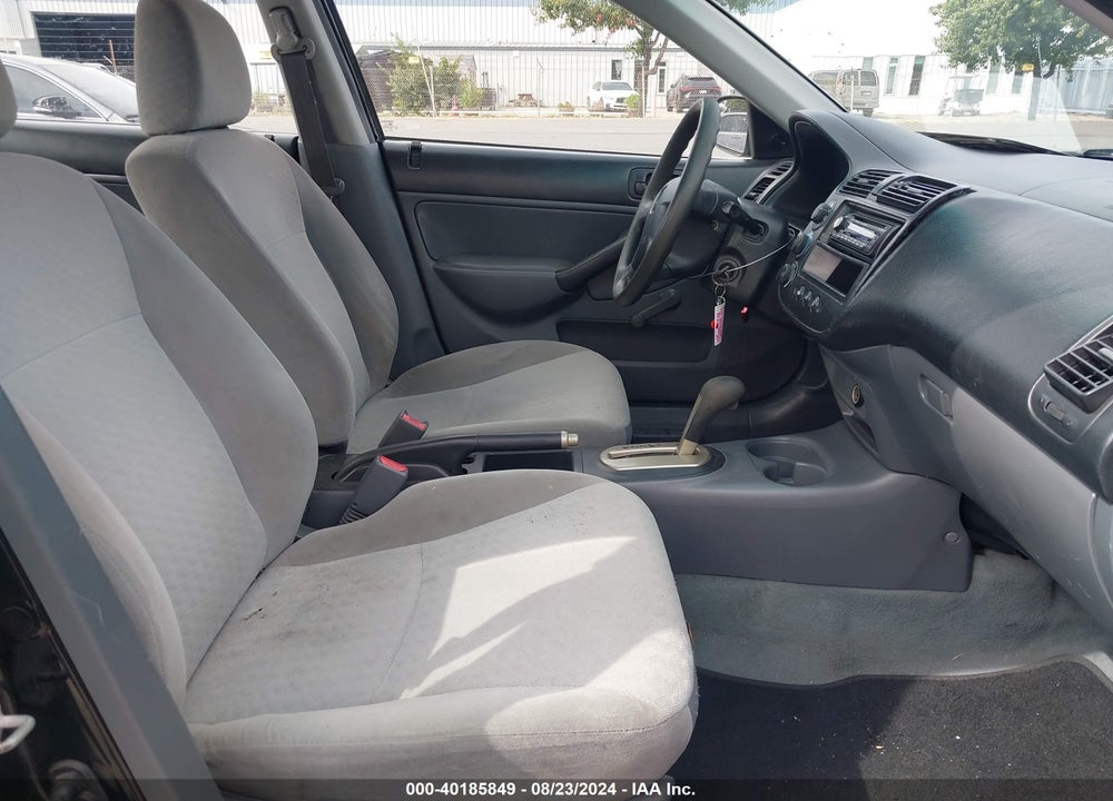 2001 HONDA CIVIC VIN: 2HGES16291H596741