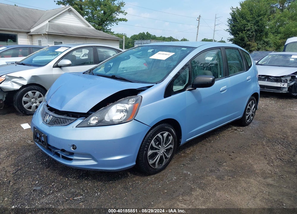 2010 HONDA FIT VIN: JHMGE8H25AC036690