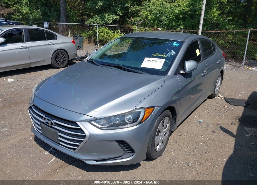 2017 HYUNDAI ELANTRA SE VIN: 5NPD74LF2HH065936