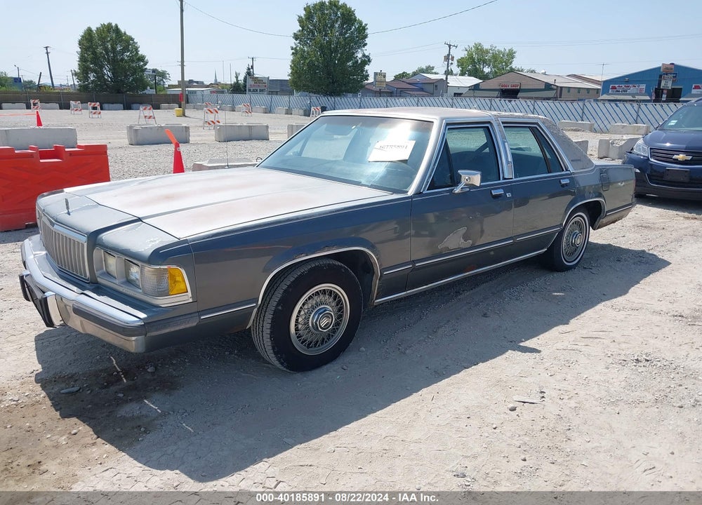 1988 MERCURY GRAND MARQUIS GS VIN: 2MEBM74F5JX697462