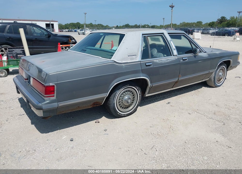1988 MERCURY GRAND MARQUIS GS VIN: 2MEBM74F5JX697462