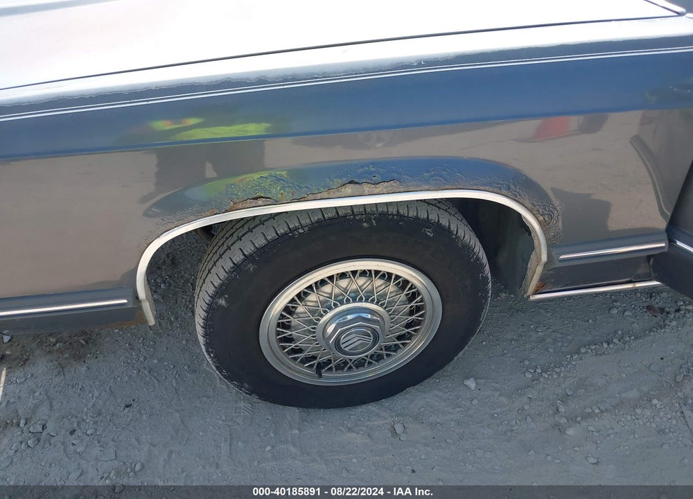1988 MERCURY GRAND MARQUIS GS VIN: 2MEBM74F5JX697462