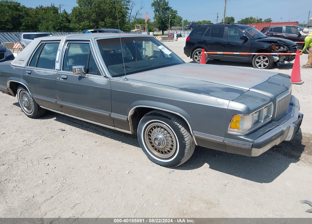 1988 MERCURY GRAND MARQUIS GS VIN: 2MEBM74F5JX697462
