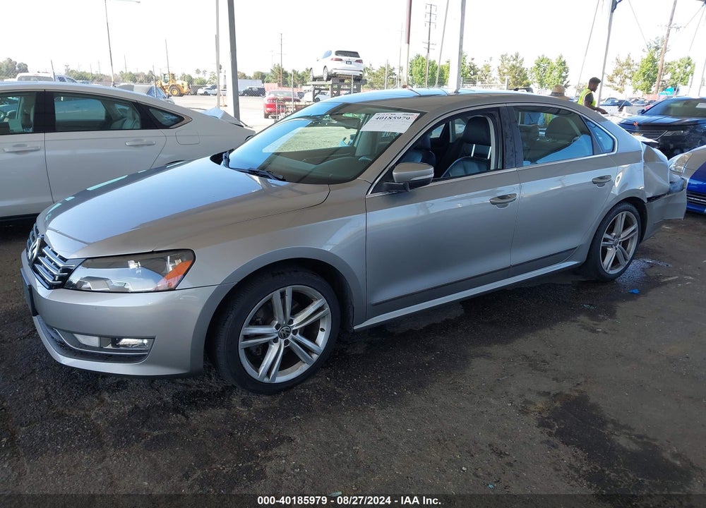 2014 VOLKSWAGEN PASSAT 1.8T SEL PREMIUM VIN: 1VWCT7A36EC020200