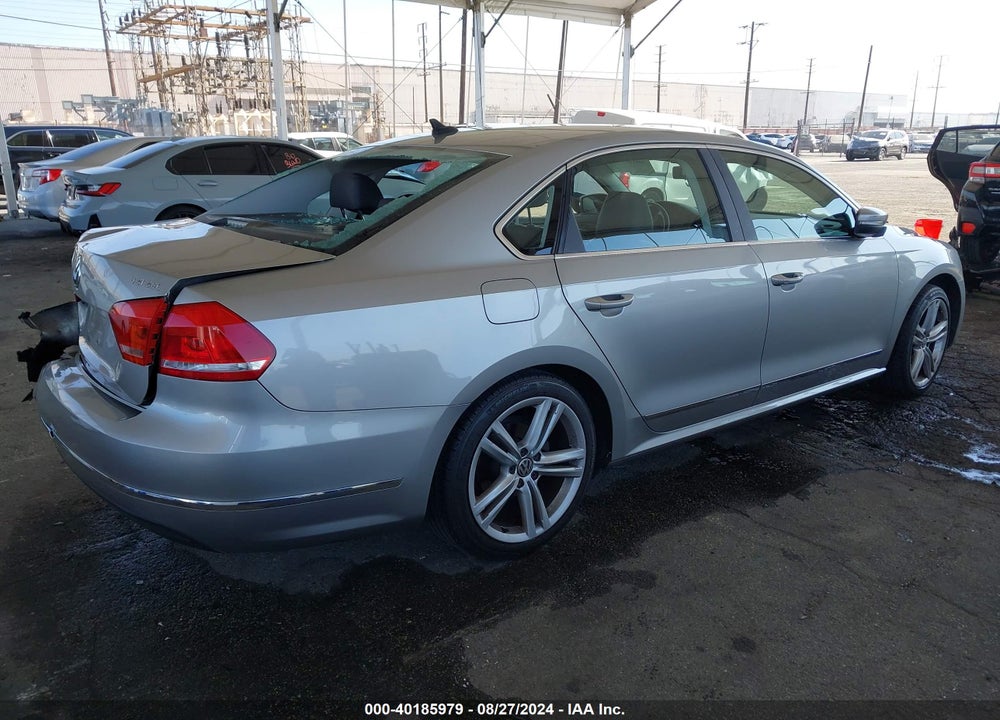 2014 VOLKSWAGEN PASSAT 1.8T SEL PREMIUM VIN: 1VWCT7A36EC020200