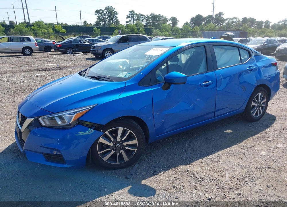 2022 NISSAN VERSA 1.6 SV XTRONIC CVT VIN: 3N1CN8EV5NL839799