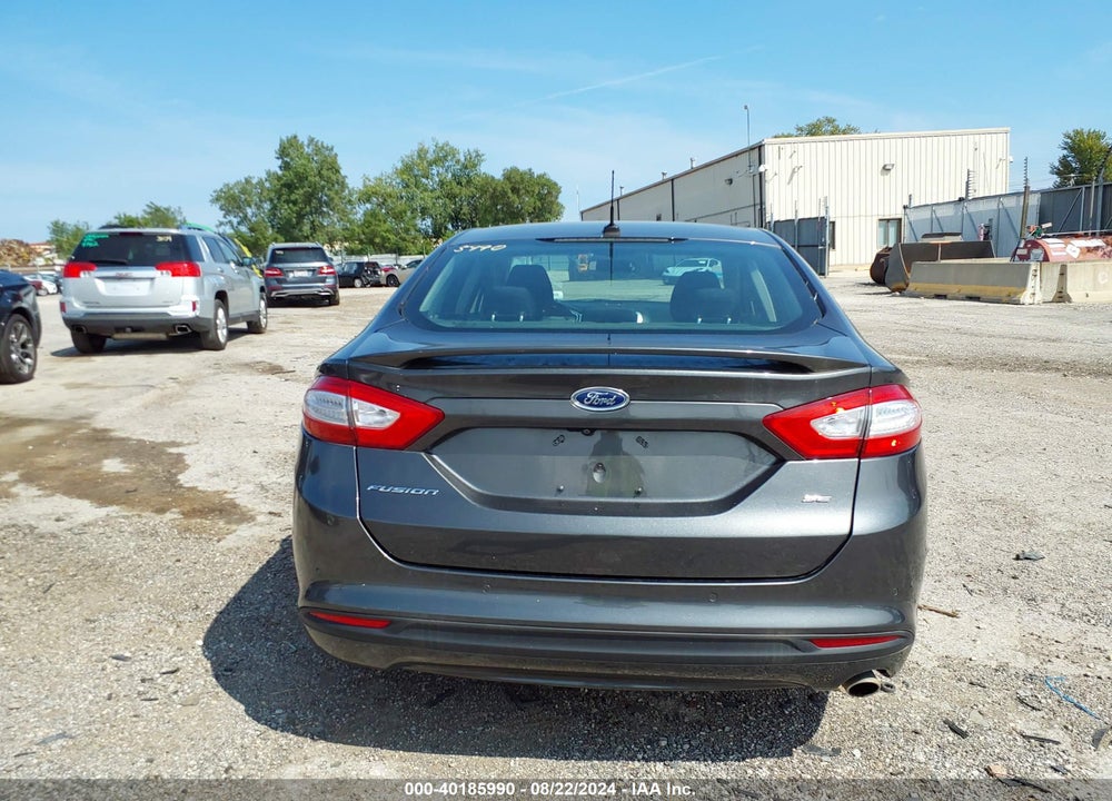 2016 FORD FUSION SE VIN: 3FA6P0H79GR378079