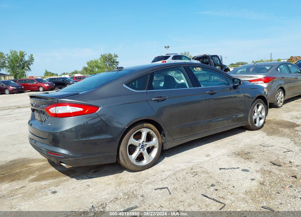 2016 FORD FUSION SE VIN: 3FA6P0H79GR378079