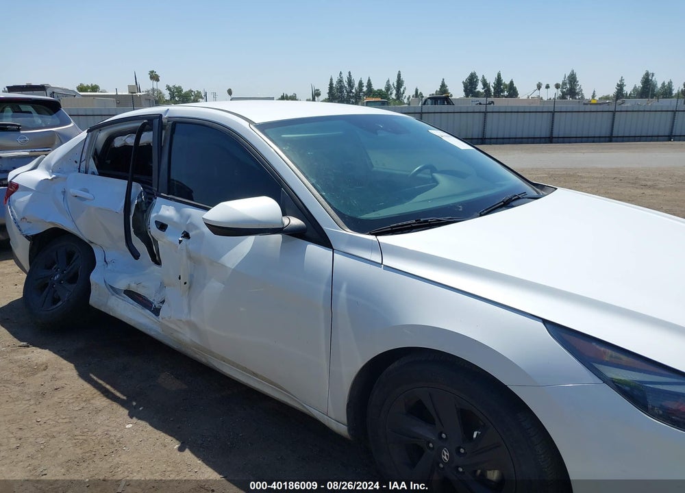 2021 HYUNDAI ELANTRA SEL VIN: 5NPLS4AG7MH006204