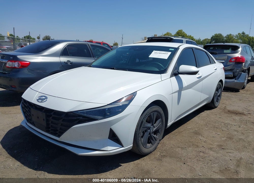 2021 HYUNDAI ELANTRA SEL VIN: 5NPLS4AG7MH006204